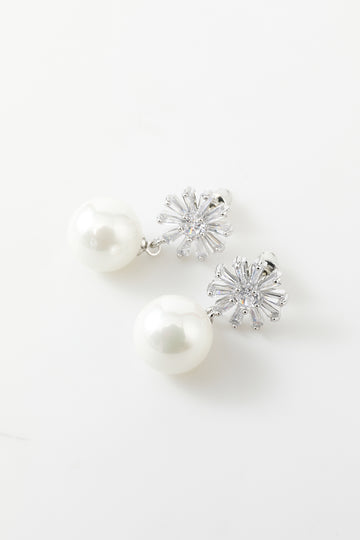 Fleurs Perles Boucles d’oreilles